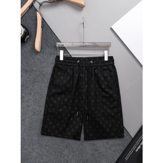 Dior Black D Monogram Print Swim Shorts